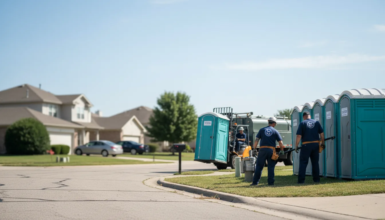 Porta Potty Rental in Kansas near me